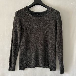 ROCK & REPUBLIC Gold and Black Sweater